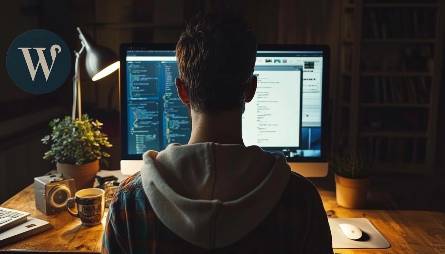 Sviluppatore web realizza un sito in WordPress